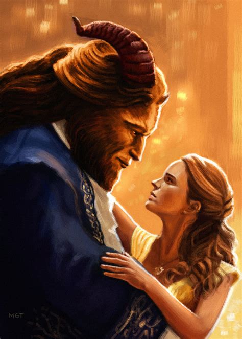 ArtStation - Beauty and the Beast fan art, marvin tabacon | Beauty and the beast fan art, Beauty ...