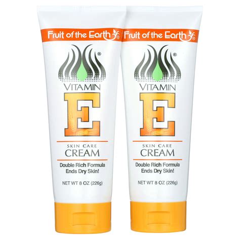 Fruit of the Earth Vitamin-E Skin Care Cream 8 oz - Walmart.com