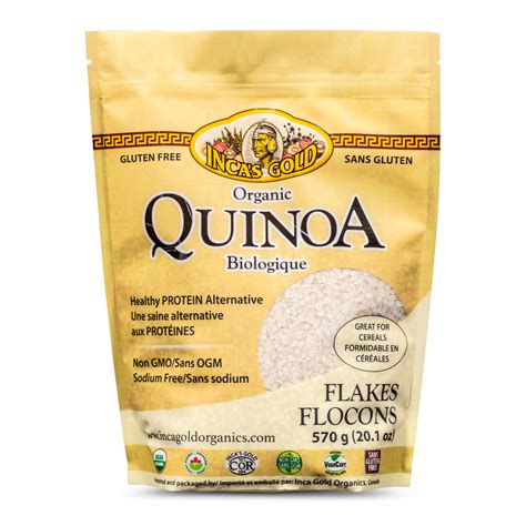 Quinoa Flakes - 227g/570g - Inca Gold Organics