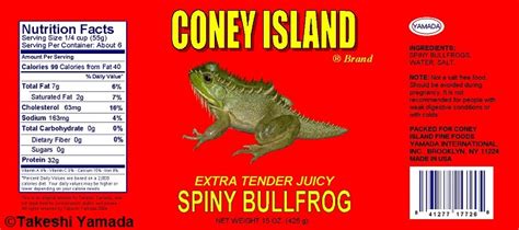 Coney Island Brand Exotic Canned Foods | BEACH