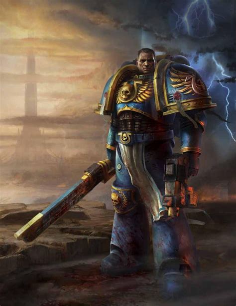 The Art Of Warhammer 40000 Space Marine - 7