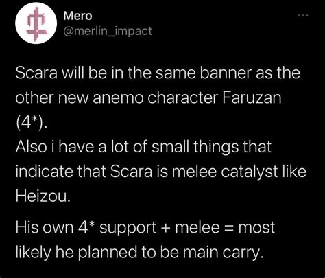 More info on Scaramouche’s kit + banner info : r/Genshin_Impact_Leaks