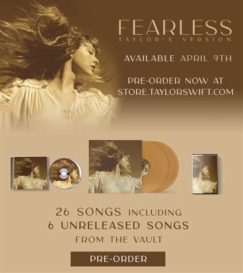 Taylor Swift Details Re-Recorded Album Fearless (Taylor’s Version ...