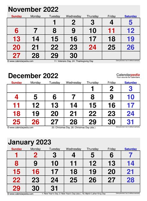December 2022 Calendar Printable – PRINTABLE CALENDAR 2023