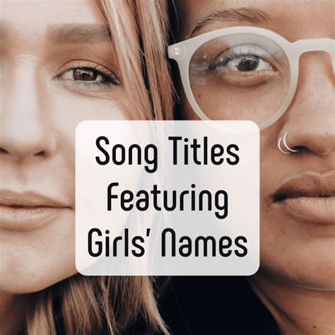 Top 10 Best Songs With Girls' Names in the Title - Spinditty