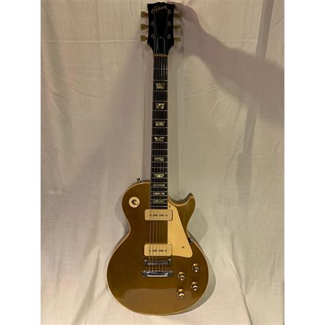 Vintage Gibson 1972 1972 Gibson Les Paul Model Gold Top Solid Body ...