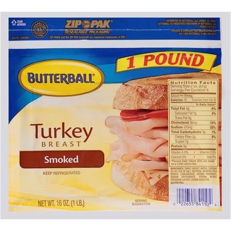 Butterball Smoked Turkey Breast (16 oz) - Instacart