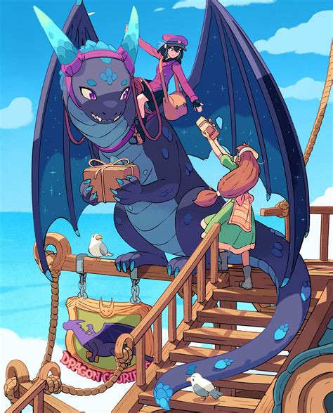 Dragon Couriers — Kevin Hong Illustration