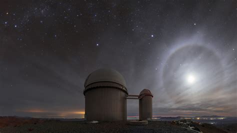 Download wallpaper: La Silla Observatory in Chile 1920x1080