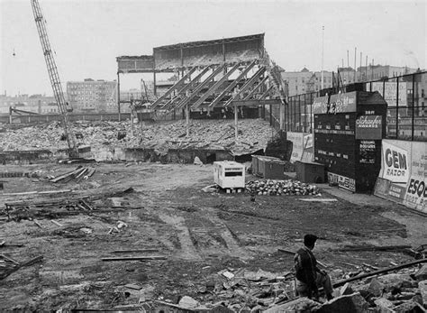 Demolition of Ebbets Field, 1960 Major League Baseball Stadiums, Baseball Park, Baseball Photos ...