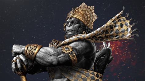 🔥 Free Download Hanuman Render Close Up 4k Hd 3d Wallpaper by @mlee19 | WallpaperSafari