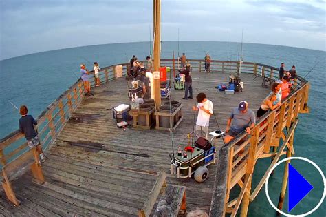 Live Streaming Webcam | Surf City Fishing Pier | North Carolina