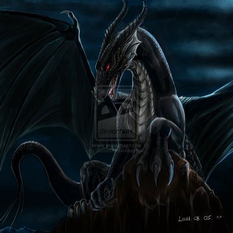 Black dragon by Shaori07 on deviantART | Dragon images, Black dragon ...