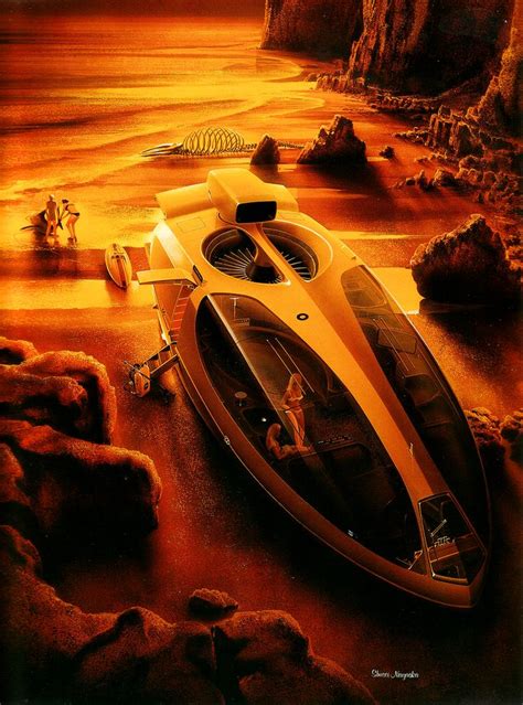 retro_futurism: Sci-fi illustrations by Shusei Nagaoka Deep Purple, Art ...