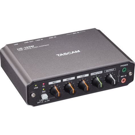 Tascam US-125M - USB Mixing Audio Interface US-125M B&H Photo