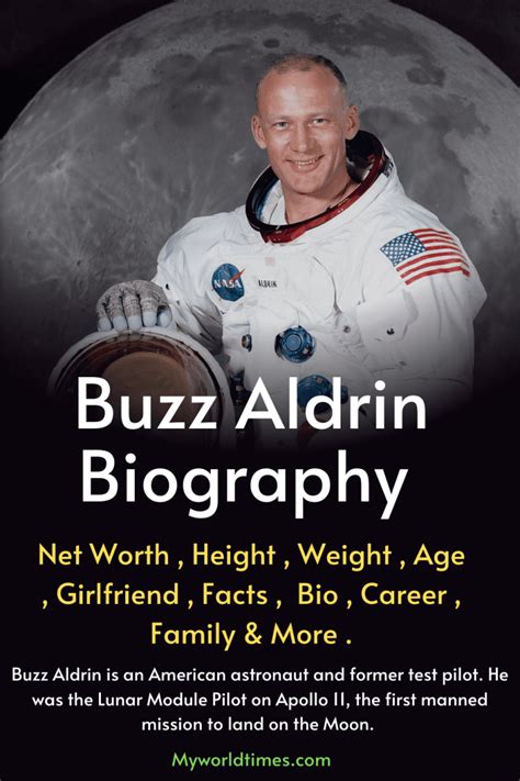 Buzz Aldrin biography | Net Worth , Height , Weight , Age , Career ...