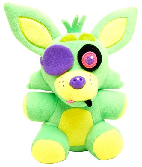 Funko Five Nights at Freddys Blacklight Foxy 6 Plushie Green - ToyWiz