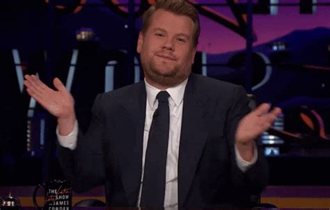 Sarcastic James Corden GIF by The Late Late Show with James Corden - Find & Share on GIPHY