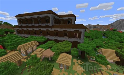 Village, Stronghold, Mansion seed for Minecraft 1.16.5/1.16.4/1.16.3