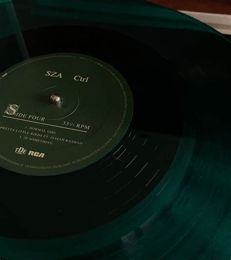 Green Vinyl Record - SZA CTRL