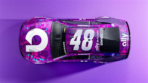 My first ever Primary NASCAR paint scheme design for Ally! : r/NASCAR