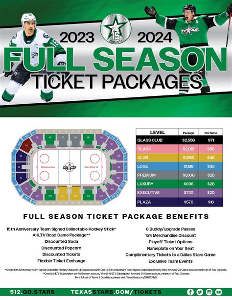 Full Season Tickets | Texas Stars | AHL Affiliate to Dallas Stars