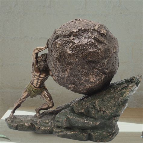 Sisyphus Statue: A Symbol of Perseverance Unique Details Handmade - Etsy