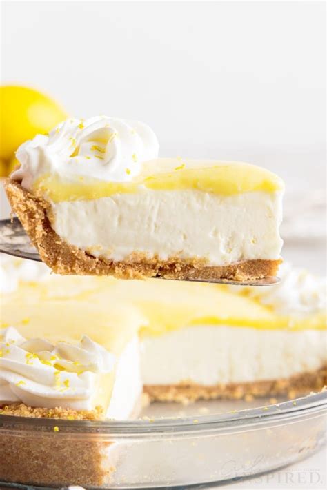 Lemon Cream Cheese Pie - girl. Inspired.