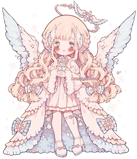 Snow Angel by LittleBlueMuffin on DeviantArt