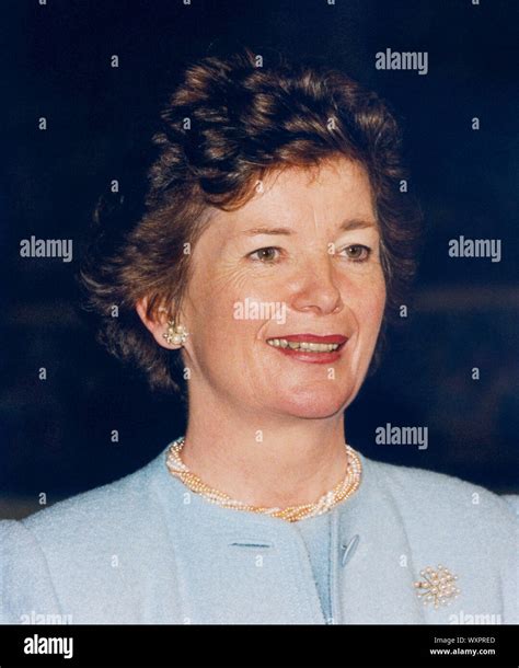 Mary Robinson President of Ireland Stock Photo - Alamy