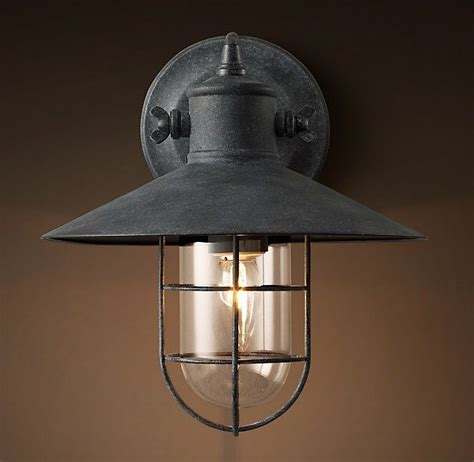 Restoration hardware outdoor sconce- harbor style | Exterior light ...