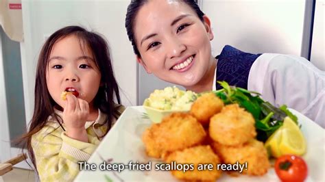 How to make Deep-fried Scallops with crispy panko | Japanese Food ...