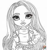 33 Rainbow High Coloring Pages For Kids  ColoringPagesWK sketch template