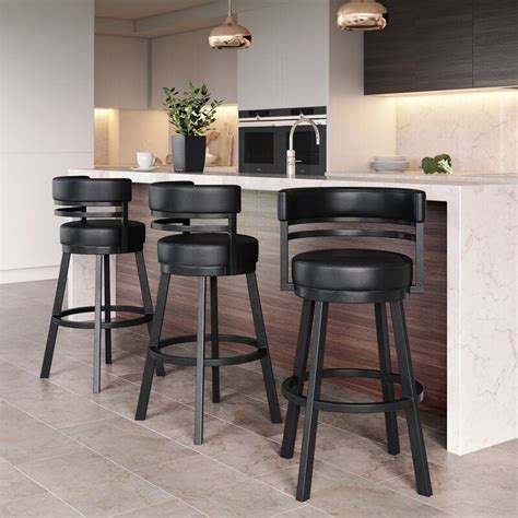 Kitchen Island Stools Swivel : Mattie Ivory Swivel Counter Stool ...