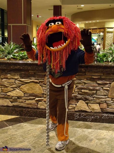 Homemade Muppets Animal costume