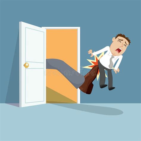 Kicked Out Stock Illustrations – 158 Kicked Out Stock Illustrations, Vectors & Clipart - Dreamstime