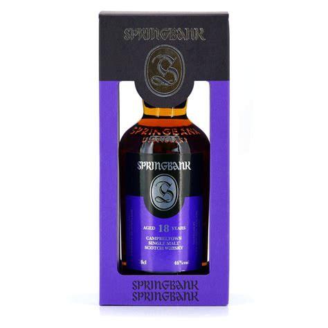 Springbank Whisky - 18 years old - 46% - Springbank distilleries