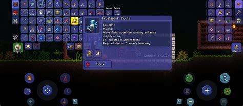 Frostspark boots : r/Terraria