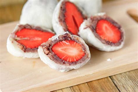 Strawberry Mochi - Corrie Cooks