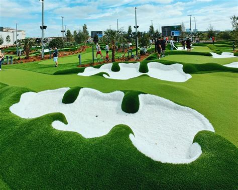 Tiger Woods' PopStroke Mini-Golf Course Debuts at Grandscape