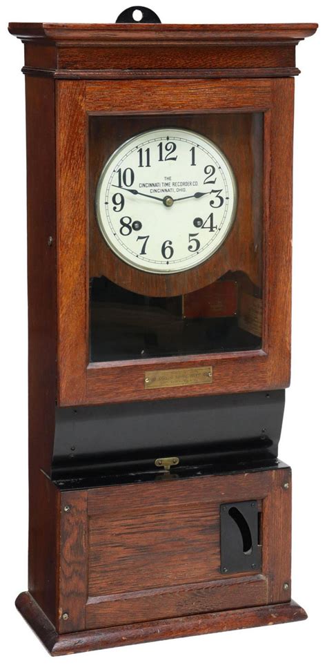 Bid Now: CINCINNATI TIME RECORDER COMPANY TIME CLOCK - December 5, 0121 10:00 AM CST