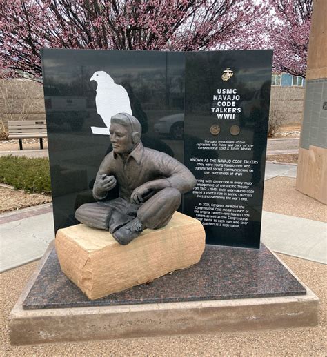 Navajo Code Talkers Monument - NM VETERANS MEMORIAL