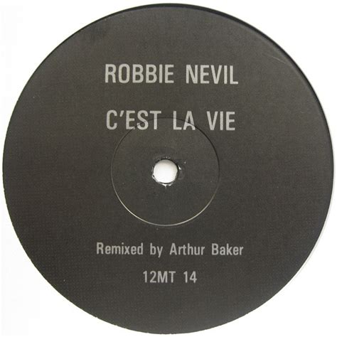 Robbie Nevil – C'Est La Vie (Vinyl) - Discogs