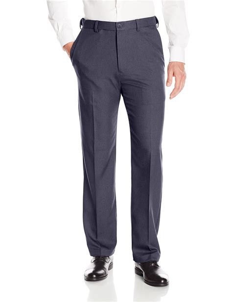 Haggar Pants - Mens Pants 36X34 Expandable Waist Dress - Flat Front 36 - Walmart.com