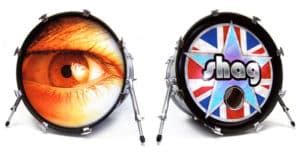 Custom Bass Drum Heads | Vintage Logos