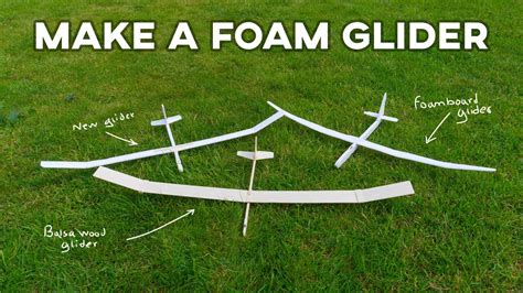 How to make a foam free flight glider | Cheap and fast glider build ...