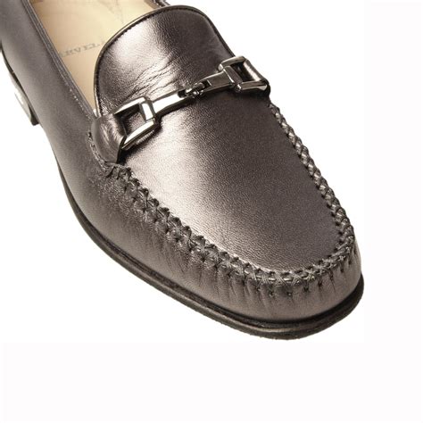 Carvela kurt geiger Mariner Loafer Shoes in Gray for Men | Lyst