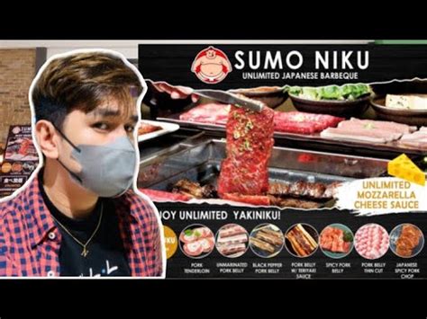 lets taste and experience the unlimited japanese barbecue at sumo niko - YouTube