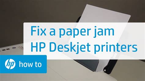 Fix Paper Jam Errors | HP® Support