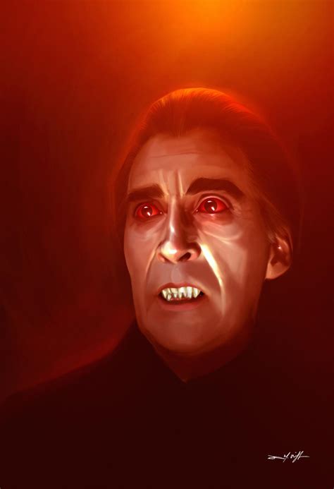 CHRISTOPHER LEE DRACULA by willman1701 on DeviantArt